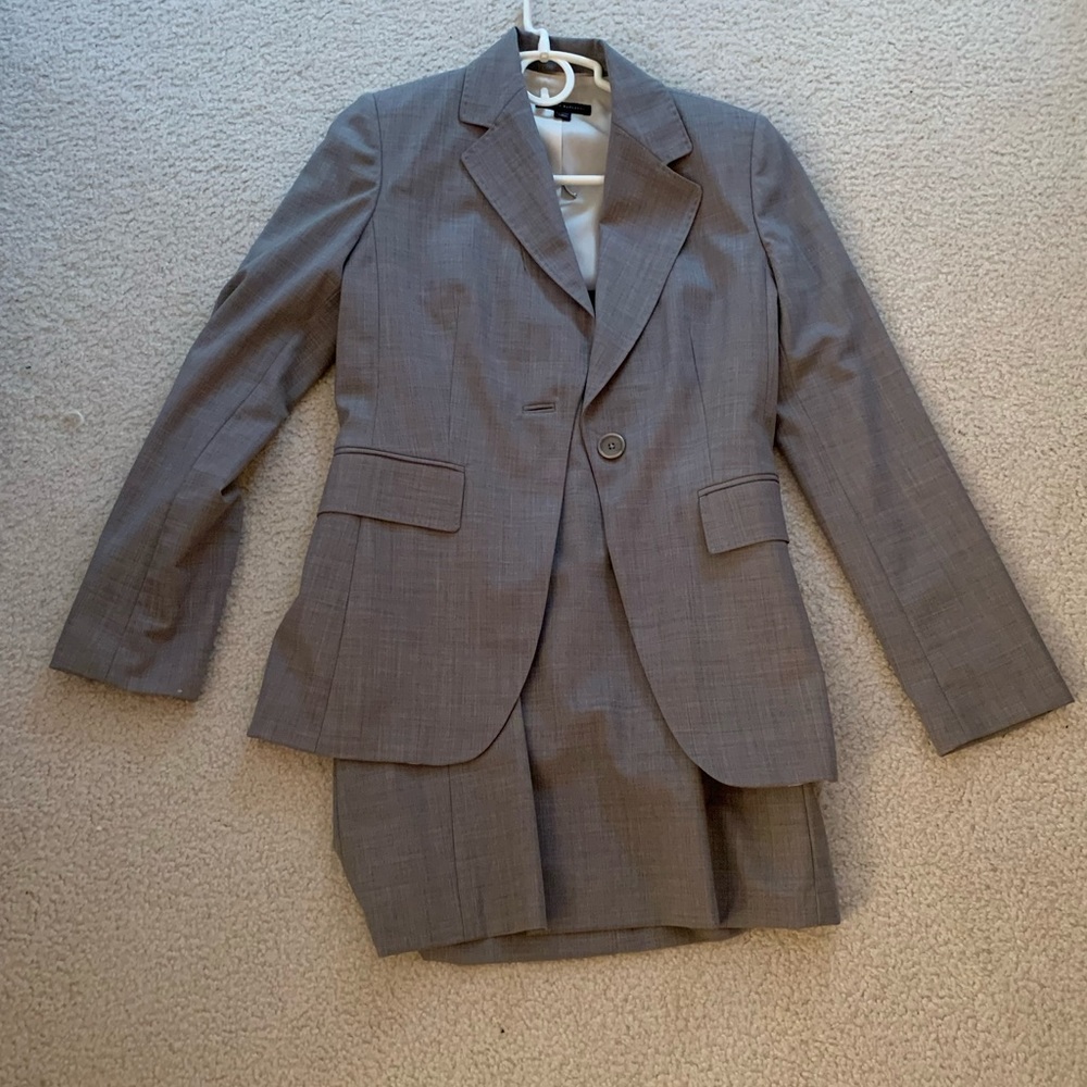 Grey Banana Republic Suit